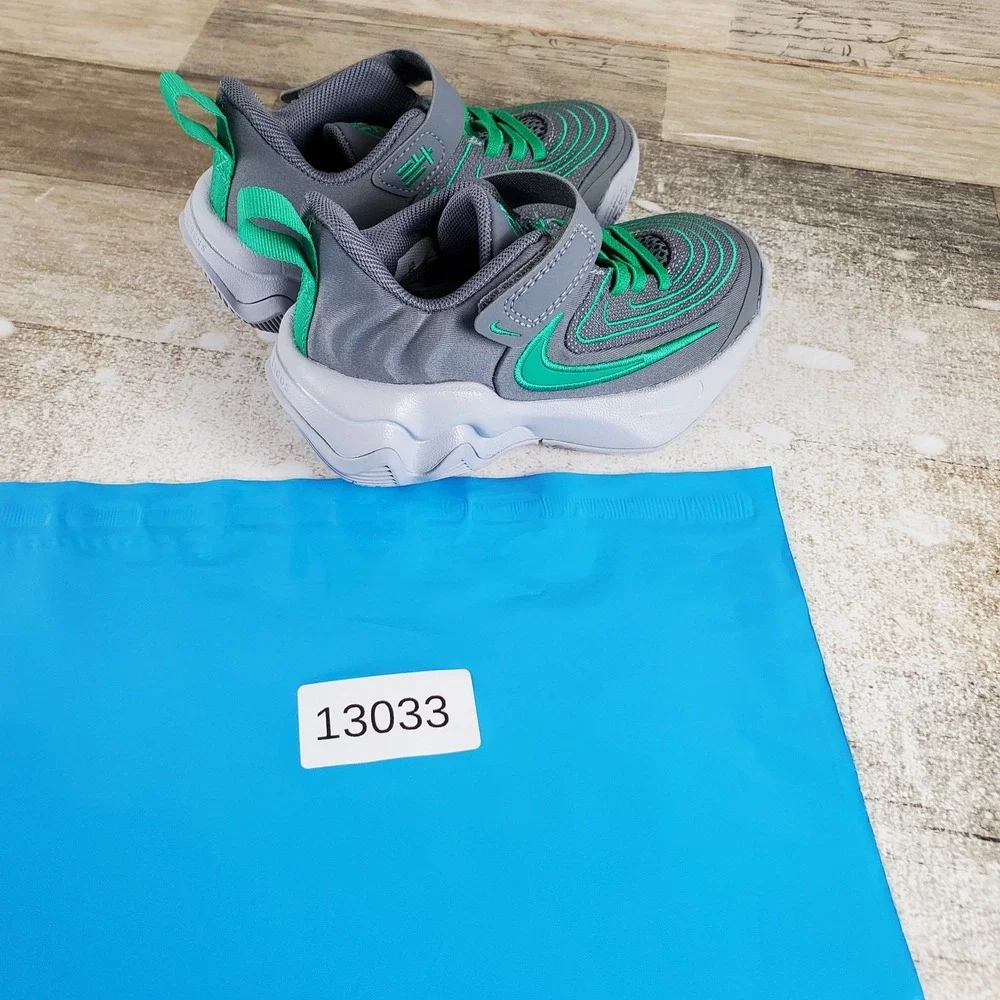 Nike Giannis Immortality 4 Shoes Kids Shoes Sz 9C 9 Basketball Bright Green Gray